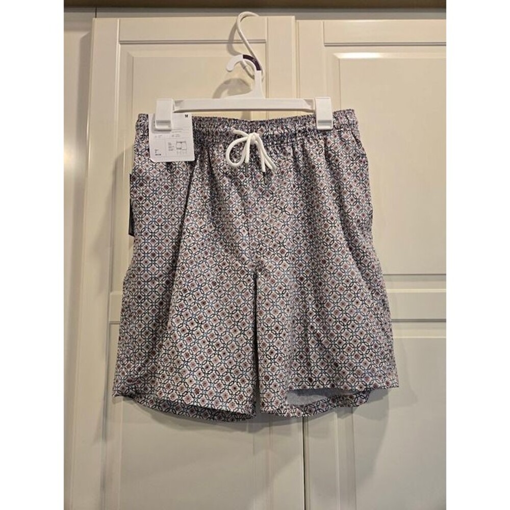 Goodfellow & Co Men's 7" Swim Trunks with Liner - Mens MEDIUM - New